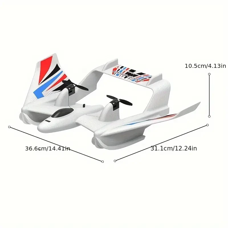 BM21 Fixed-Wing Remote Control Aircraft - Sea & Land Glider
