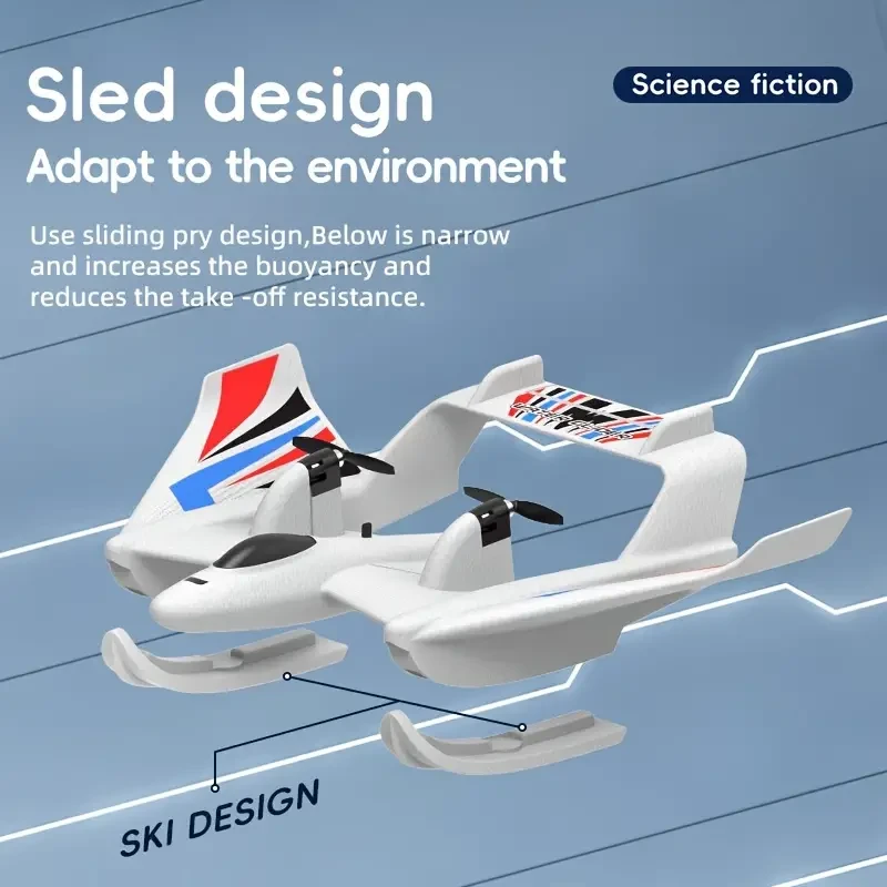 BM21 Fixed-Wing Remote Control Aircraft - Sea & Land Glider