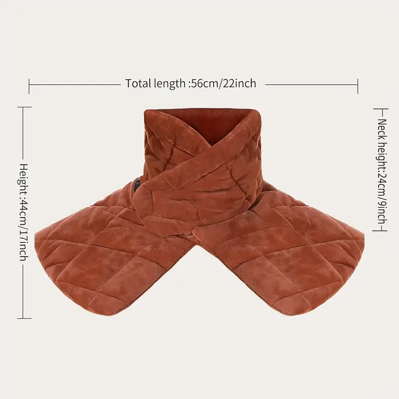 Electric Heating Neck Warmer Heat Compress Neck Cover
