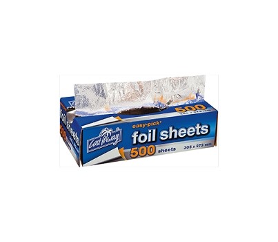 FOIL SHEETS EASY PICK 305x273MM LARGE 500s/ROL (MATTHEWS)