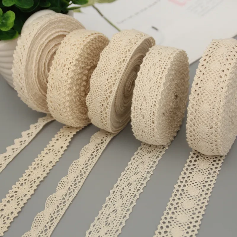 Cotton Lace Trim by the Yard