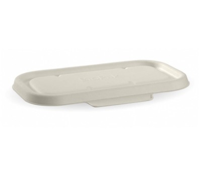LIDS BIOCANE FOR 750/1000ML WHT 125s/SLV (BIOPAK B-LBL-W-PF)