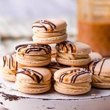 MACARON SALTED CARAMEL 25s/PKT TRAY ONLY(GOOD HONEST MASC)