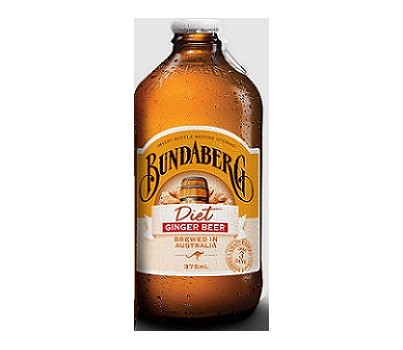 BEER GINGER DIET 375ML 12s (BUNDABERG 2113)