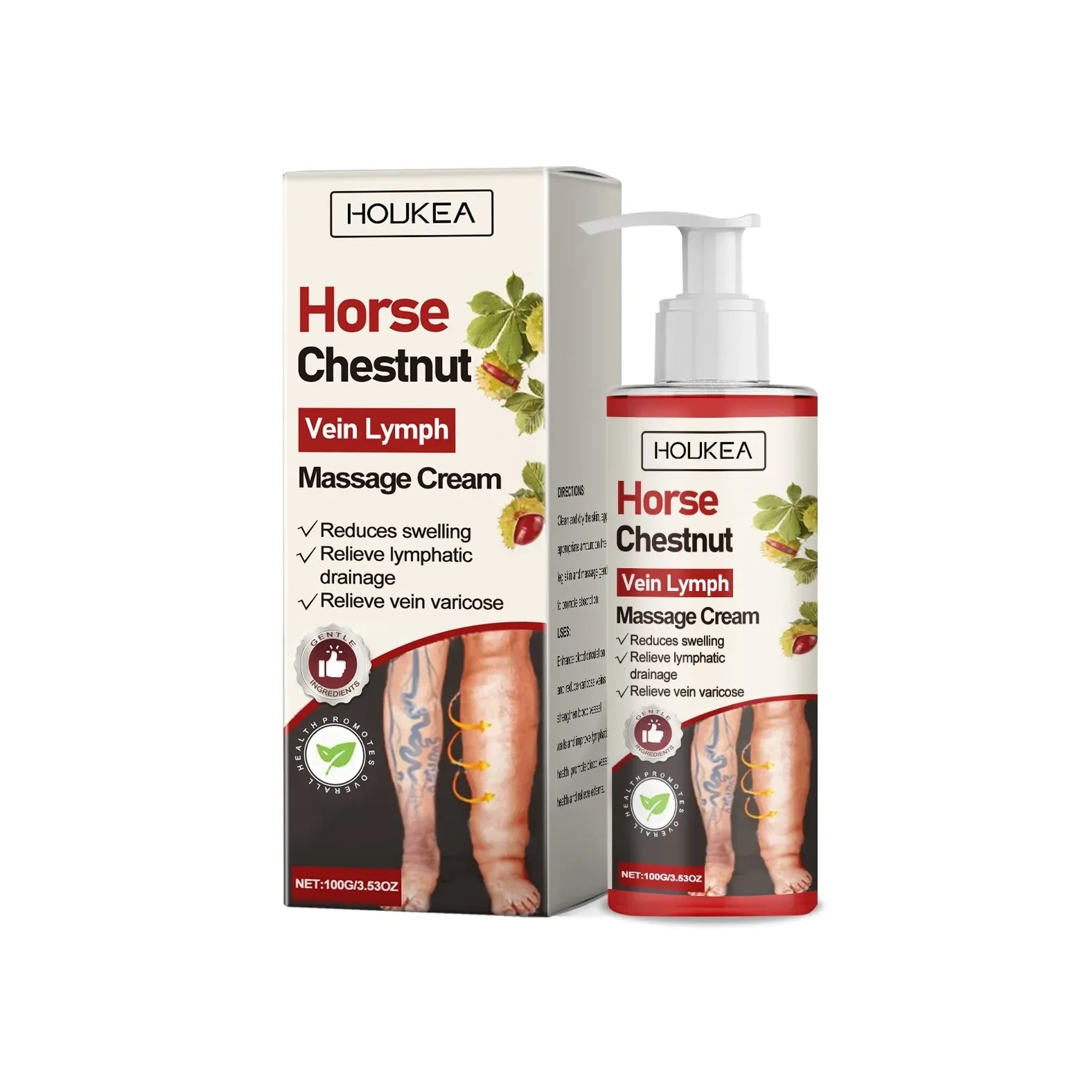 Vein Lymph Massage Cream