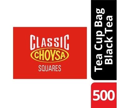 TEA BAGS CLASSIC SQUARE UNTAGGED 500s (CHOYSA 19762)