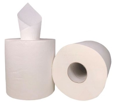 TOWEL PAPER CENTREFEED 210MMx300M 1PLY WHT 6s MPH27000