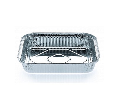 TRAYS FOIL DEEP HALF GASTRONORM 314x254x50MM 100s (CONFOIL)