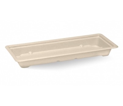 TRAYS SUSHI LONG 600s (BIOPAK B-ST-LONG-PF)