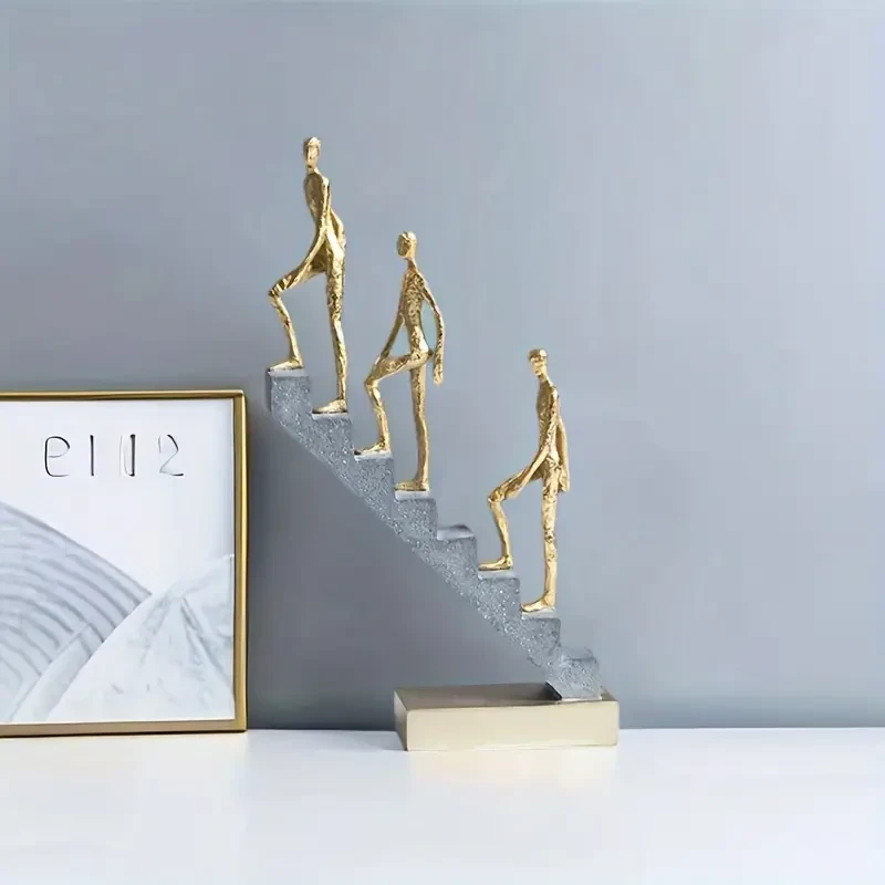 Modern Minimalist Balancing Man