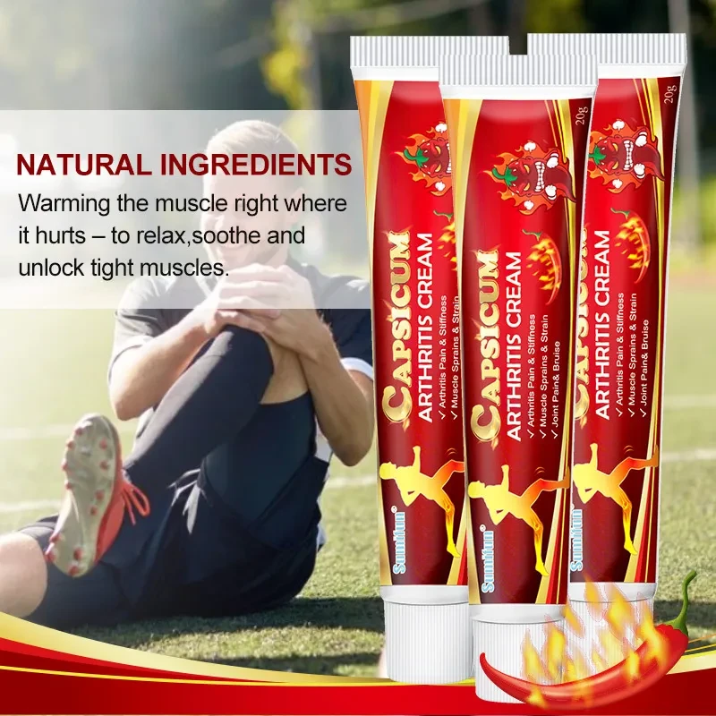 20g Chili Membrana Synovialis Cream Joint Neck Shoulder Waist Leg Cream