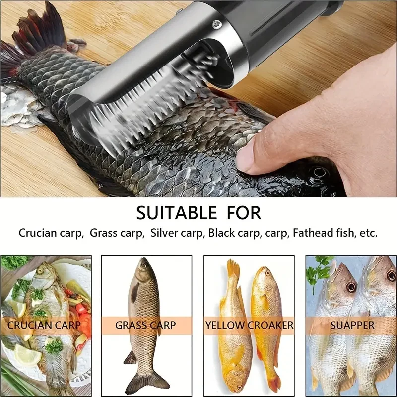 Portable Electric Fish Scraper