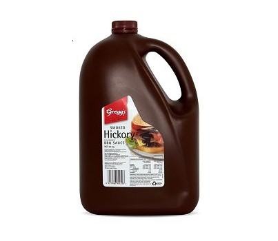 SAUCE SMOKED HICKORY 4.6KG (GREGGS 1606362)