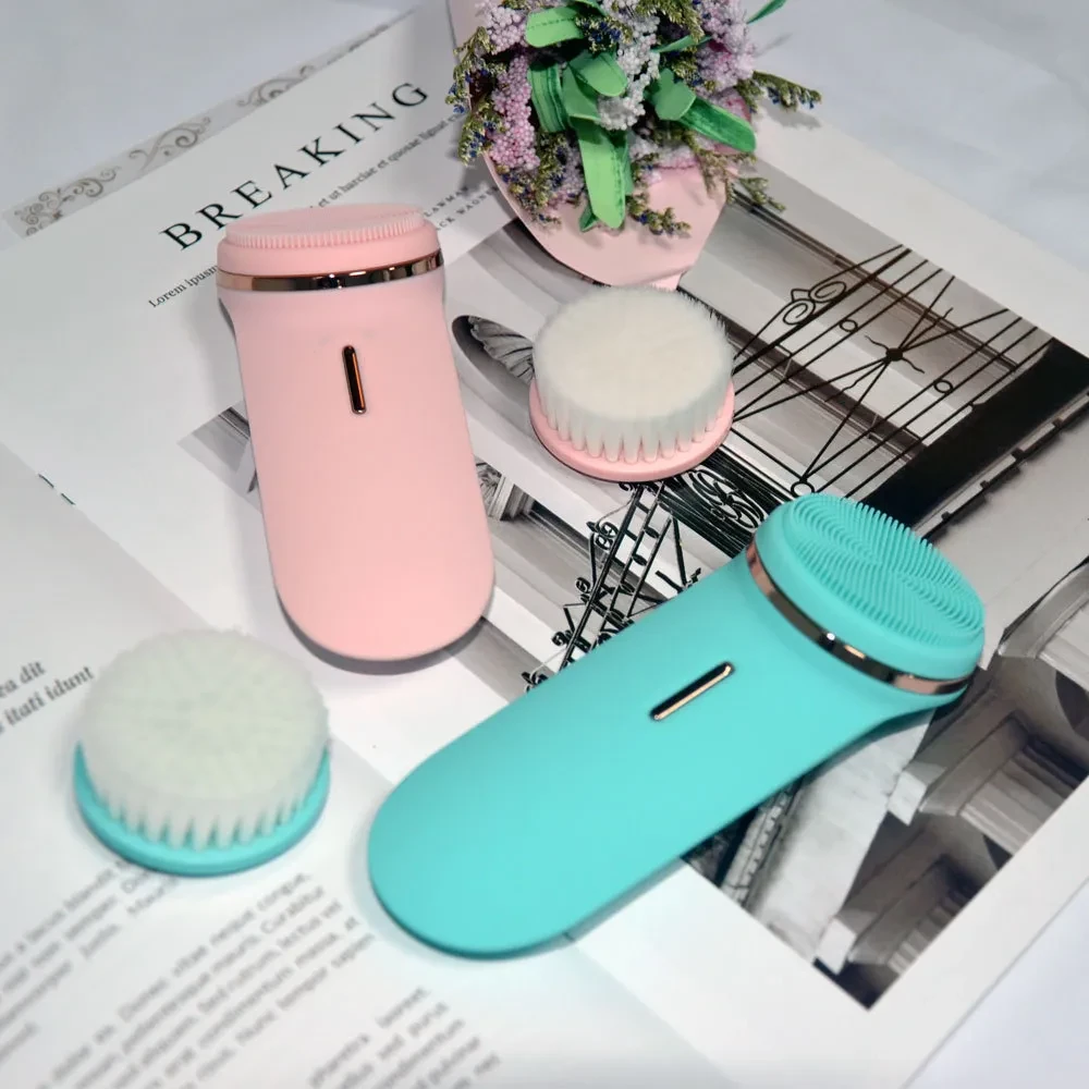 silicone face scrubber