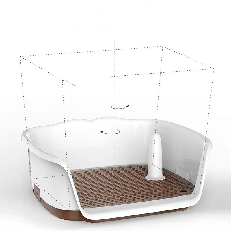 Indoor Dog Toilet with Plumbing