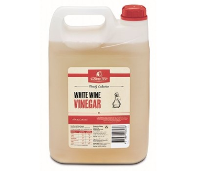 VINEGAR WHITE WINE 5 LTR (HARVEST ROAD 9421013610221)