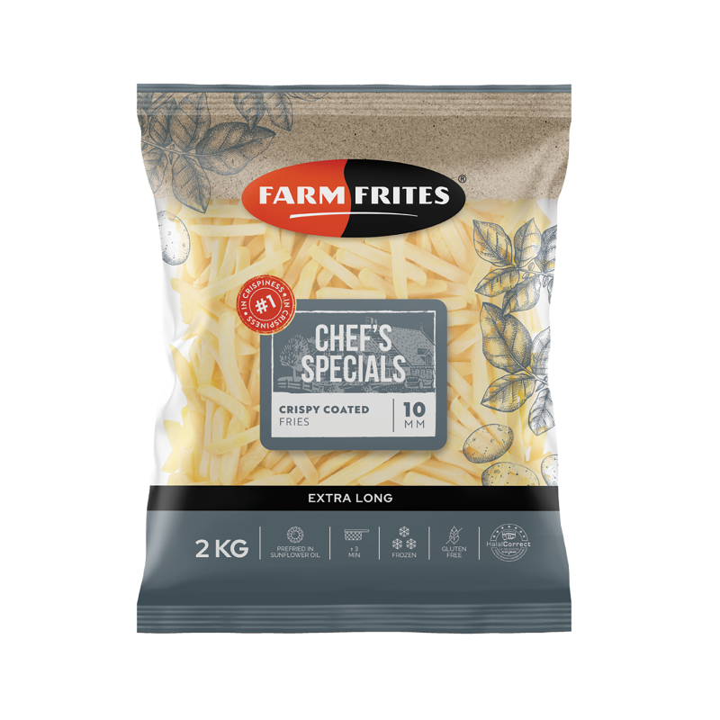 FRIES CRISPY COATED GF 10MM 2KG 6s (FARM FRITES 436.002)
