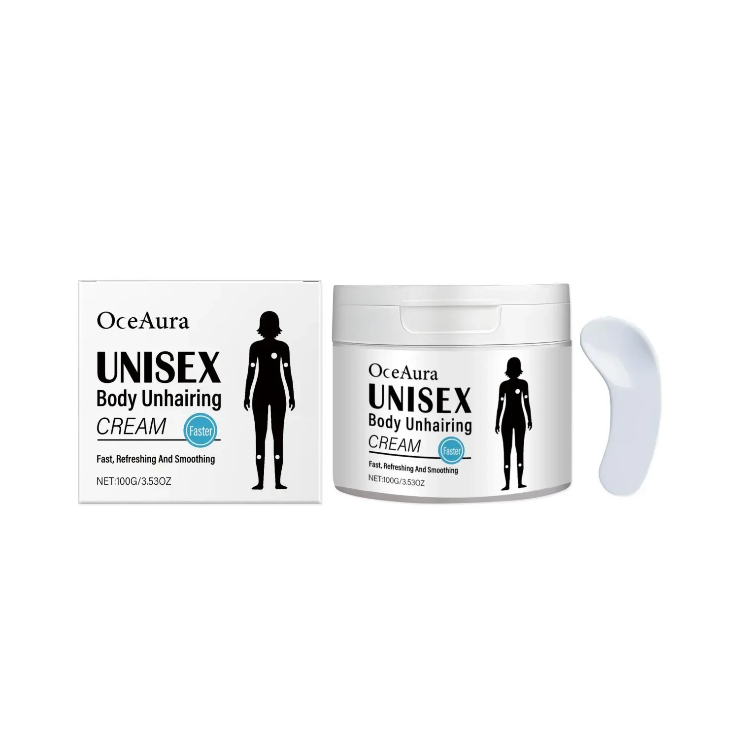 OCEAURA Body Unhairing Cream