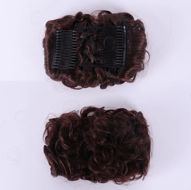 Retro Hairstyle Bun