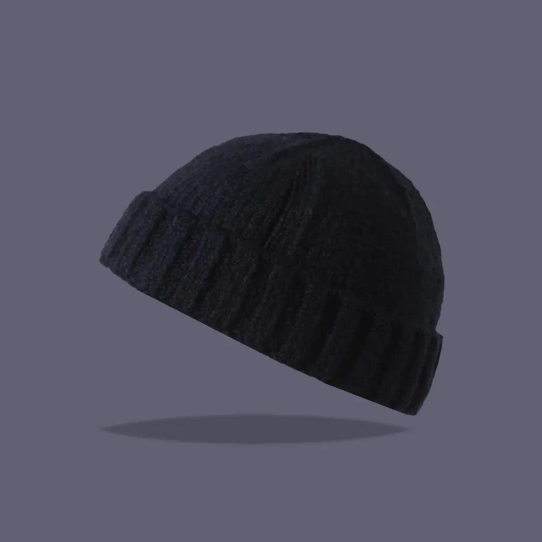 American Knitted Hat Women's All-match Face-looking Little Watermelon Hat Yupi Beanie Hat