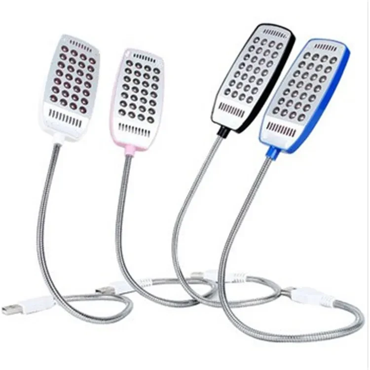 USB Lamp LED Light Flexible Reading Book Lights Portable Camping Light Laptop Notebook PC Computer Mobile Power USB LED Lamp