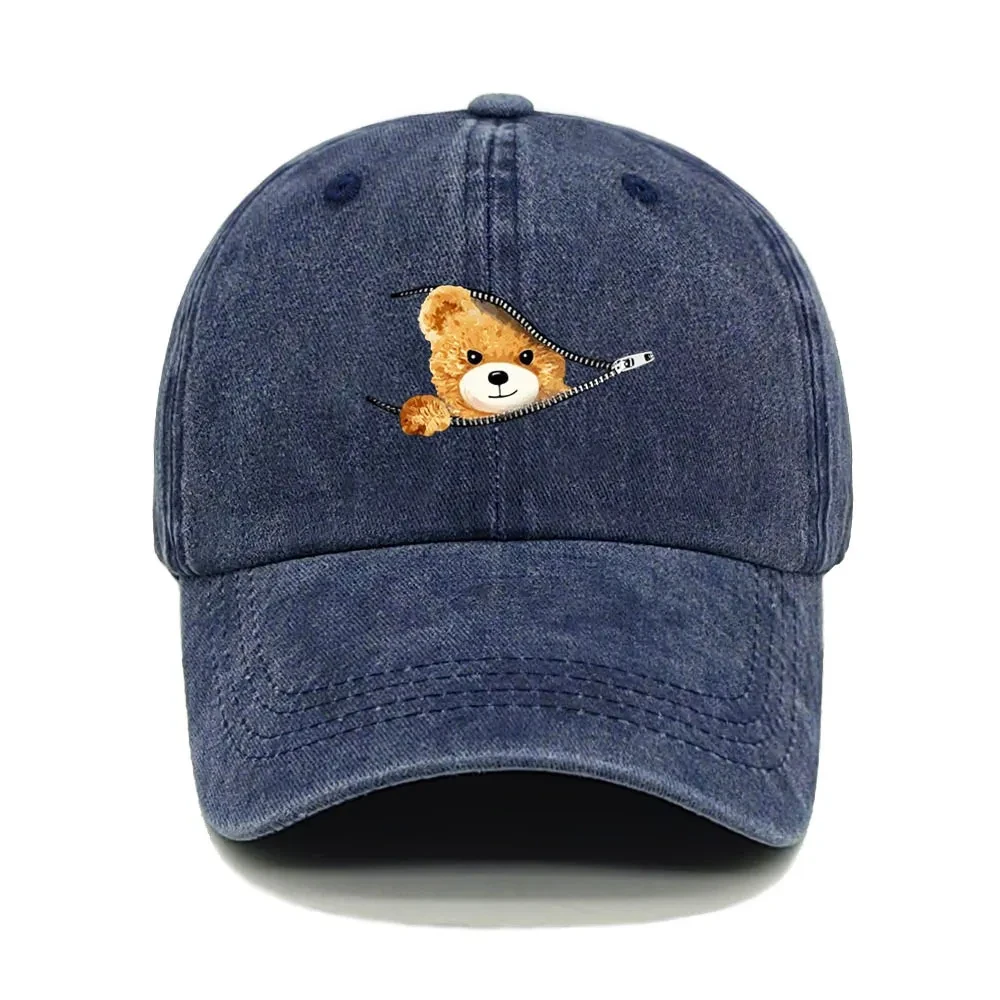 Cotton Retro Washed Sun Outdoor Fishing Hat