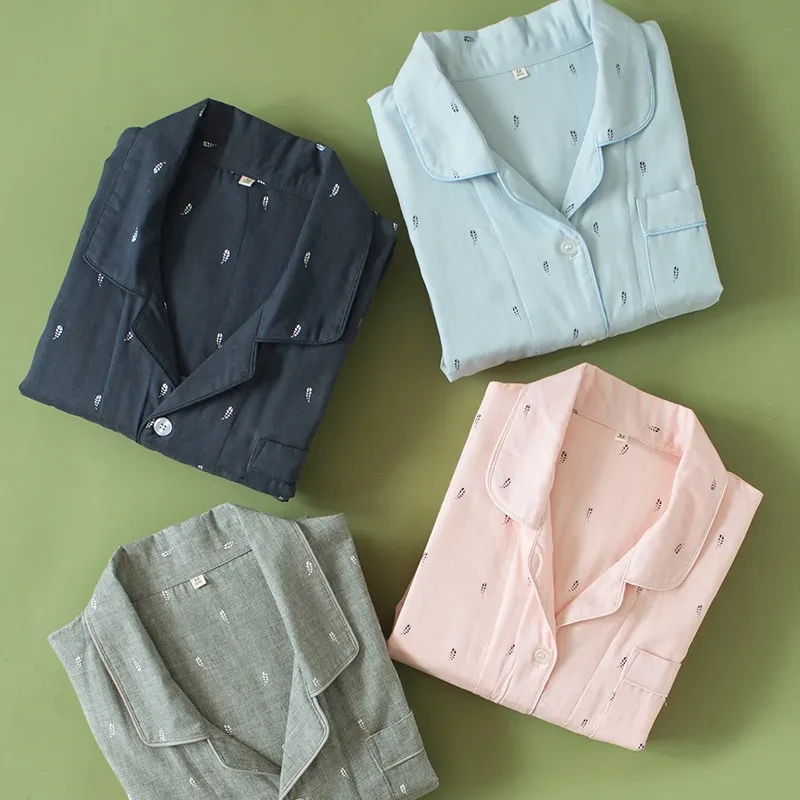 Men's cotton pajamas suit