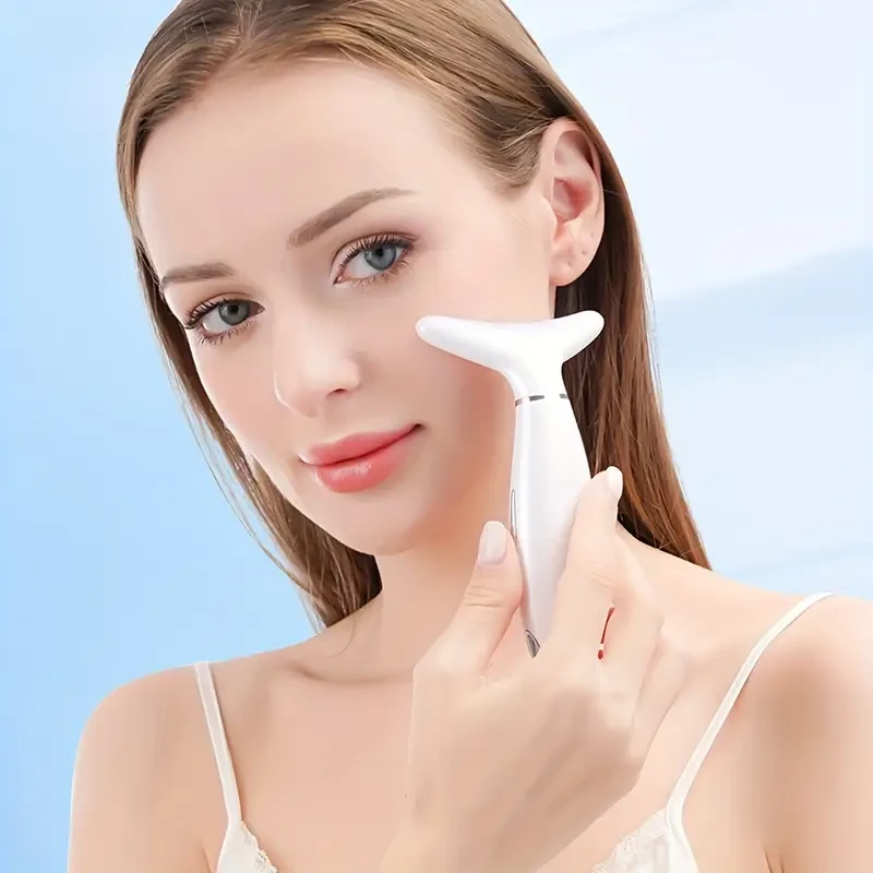 Rechargeable 3-In-1 Portable Facial Massager, Home Facial Beauty Instrument