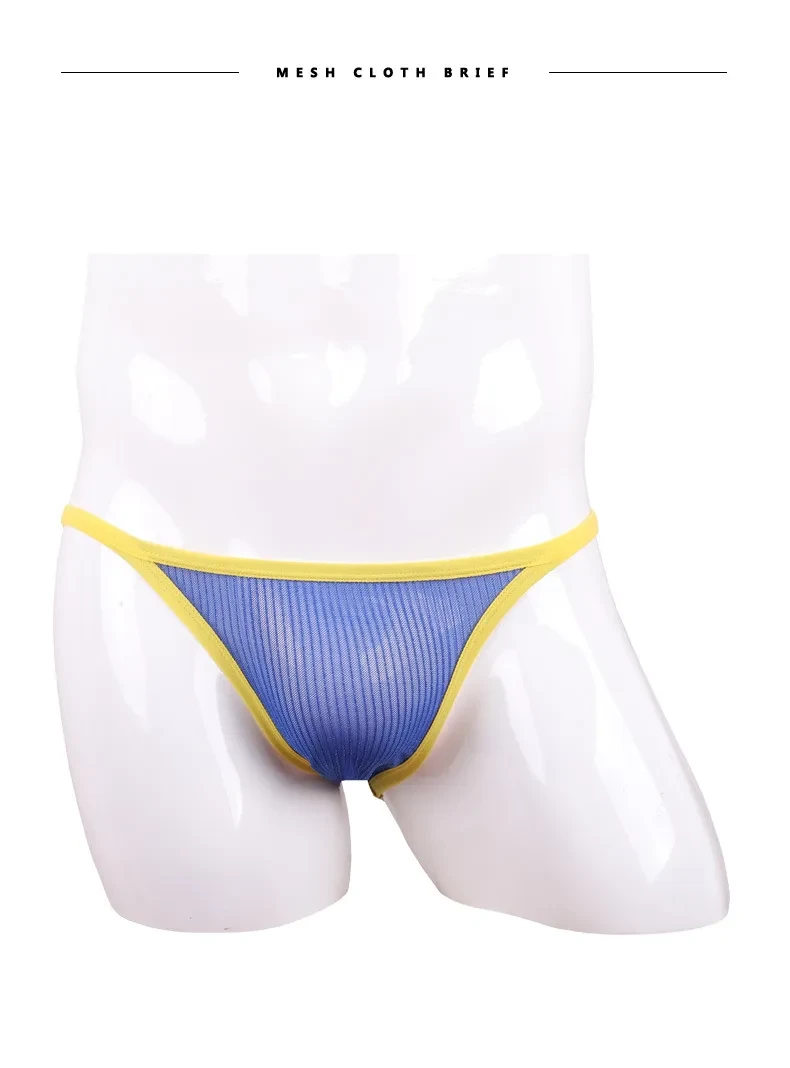 Men's Underwear High Fork Briefs Mesh
