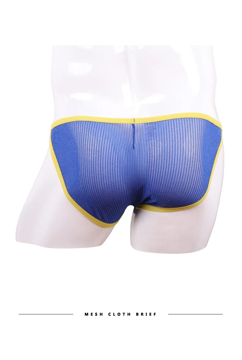 Men's Underwear High Fork Briefs Mesh