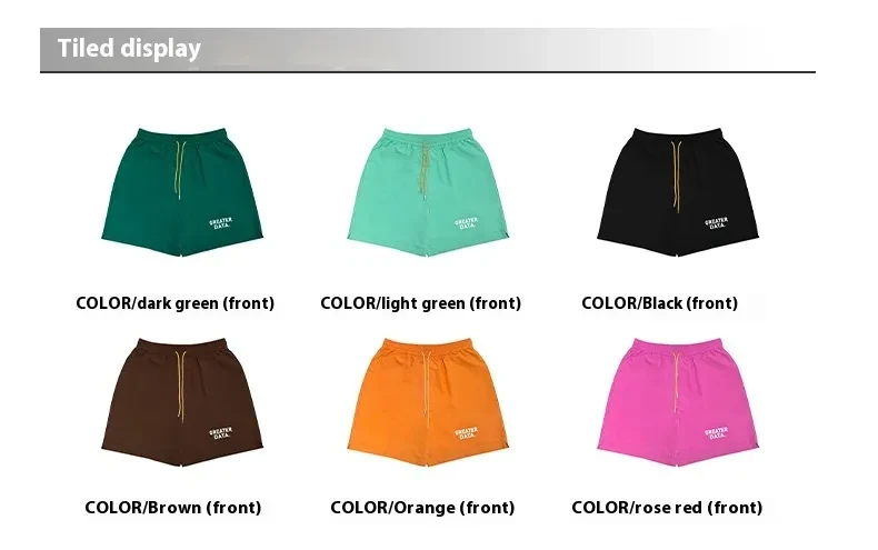 Printed Loose Cargo Men's Shorts