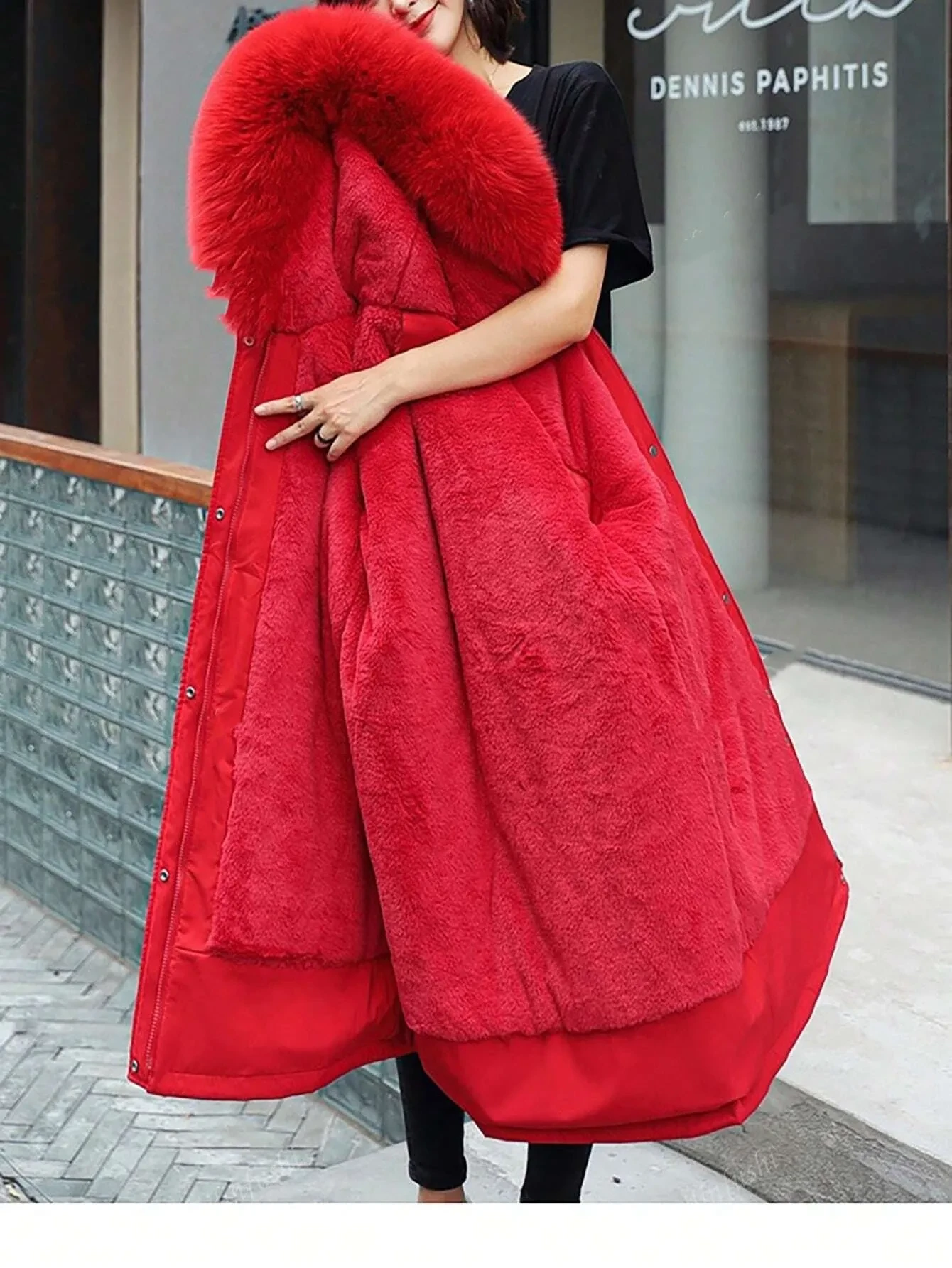 Hooded Loose Fit Slim Windproof Winter Jacket