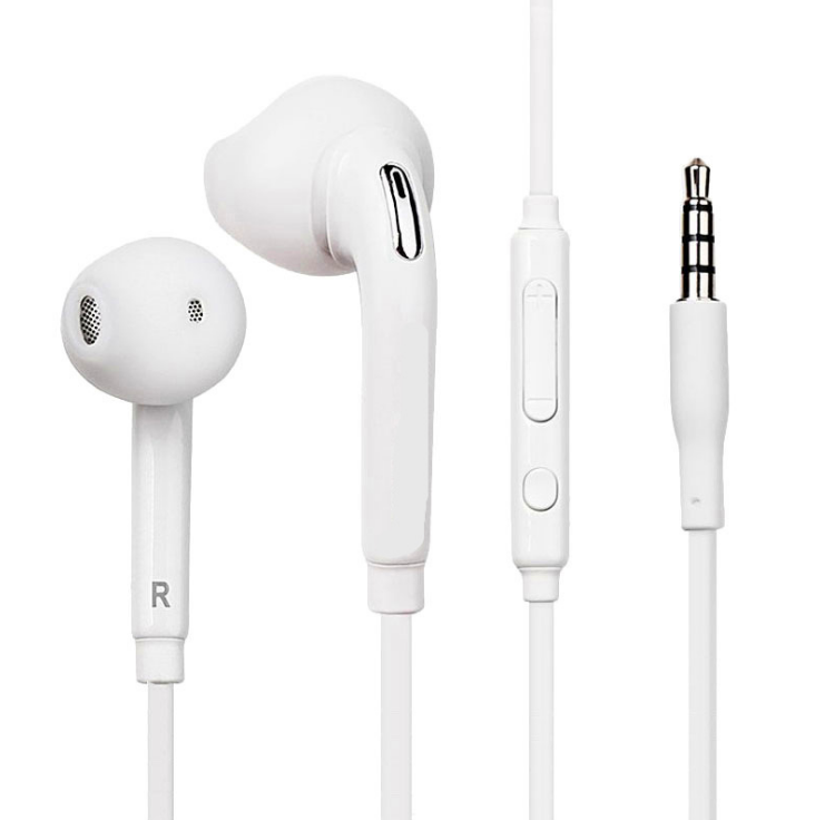 Suitable For S4 Mobile Phone Headset S6 9500 Mobile Phone Wire Color Tuning J5 In-Ear Earphones