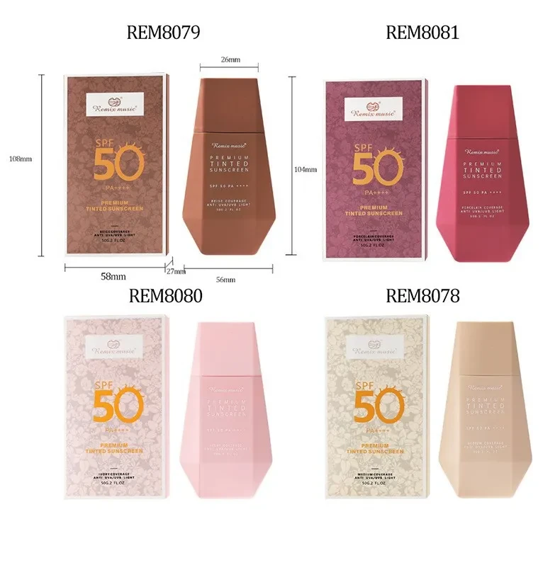SPF50 Face Protection UV Protection Cosmetics Skin Care