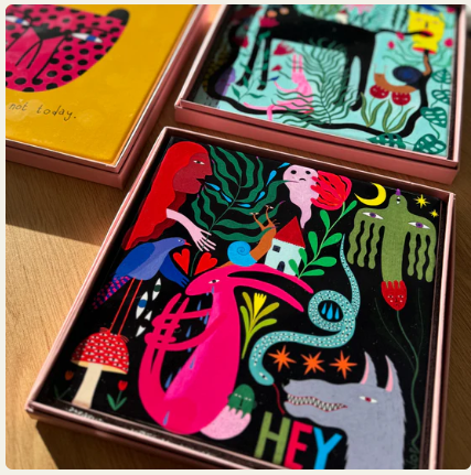 Art Tile - HEY!