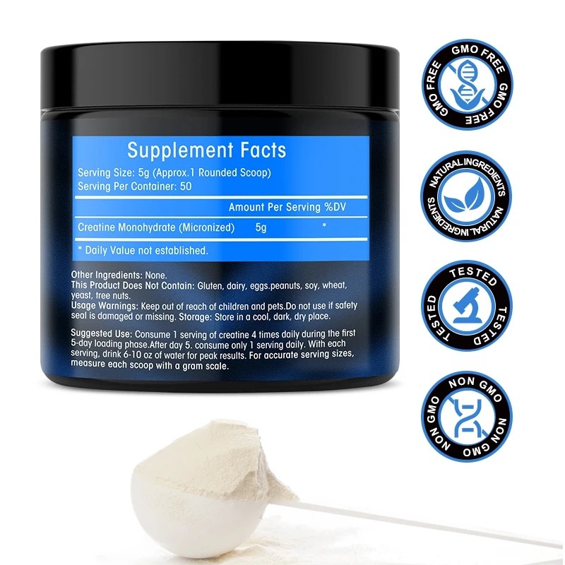Kexinsh Creatine Monohydrate Powder  Post Workout Recovery Drink