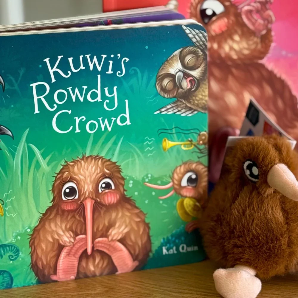 Kuwi's Rowdy Crowd - Board Book