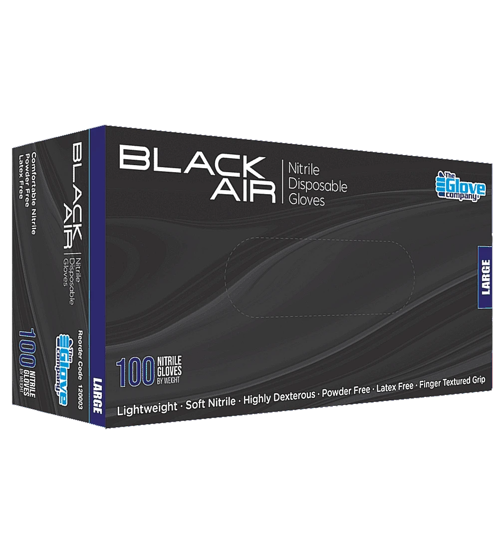 Black Air Premium Nitrile Gloves