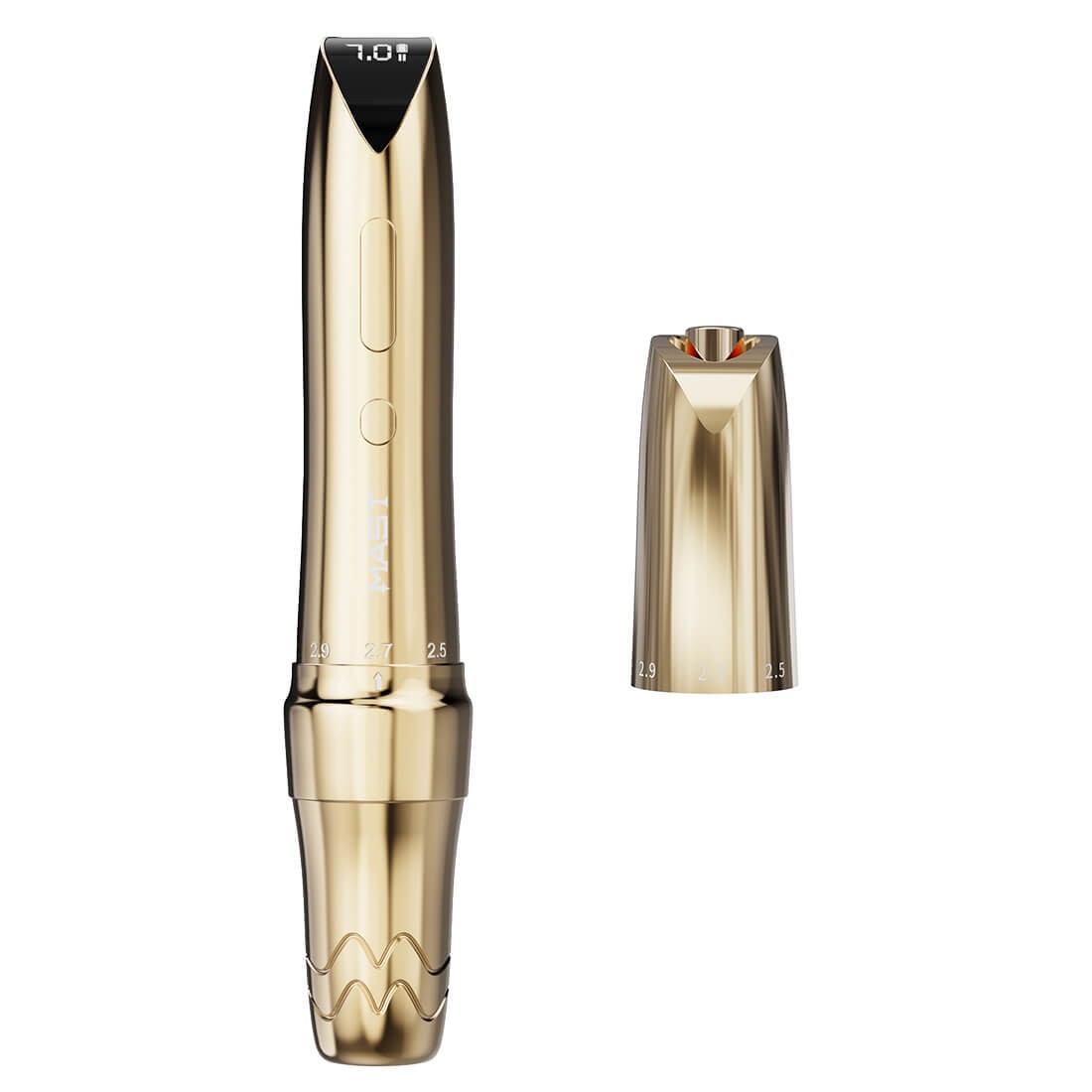 Mast P60 with RCA Adapter  Wireless Machine With 2.2MM-3.2MM Adjustable Strokes For PMU | SMP | Tattoo