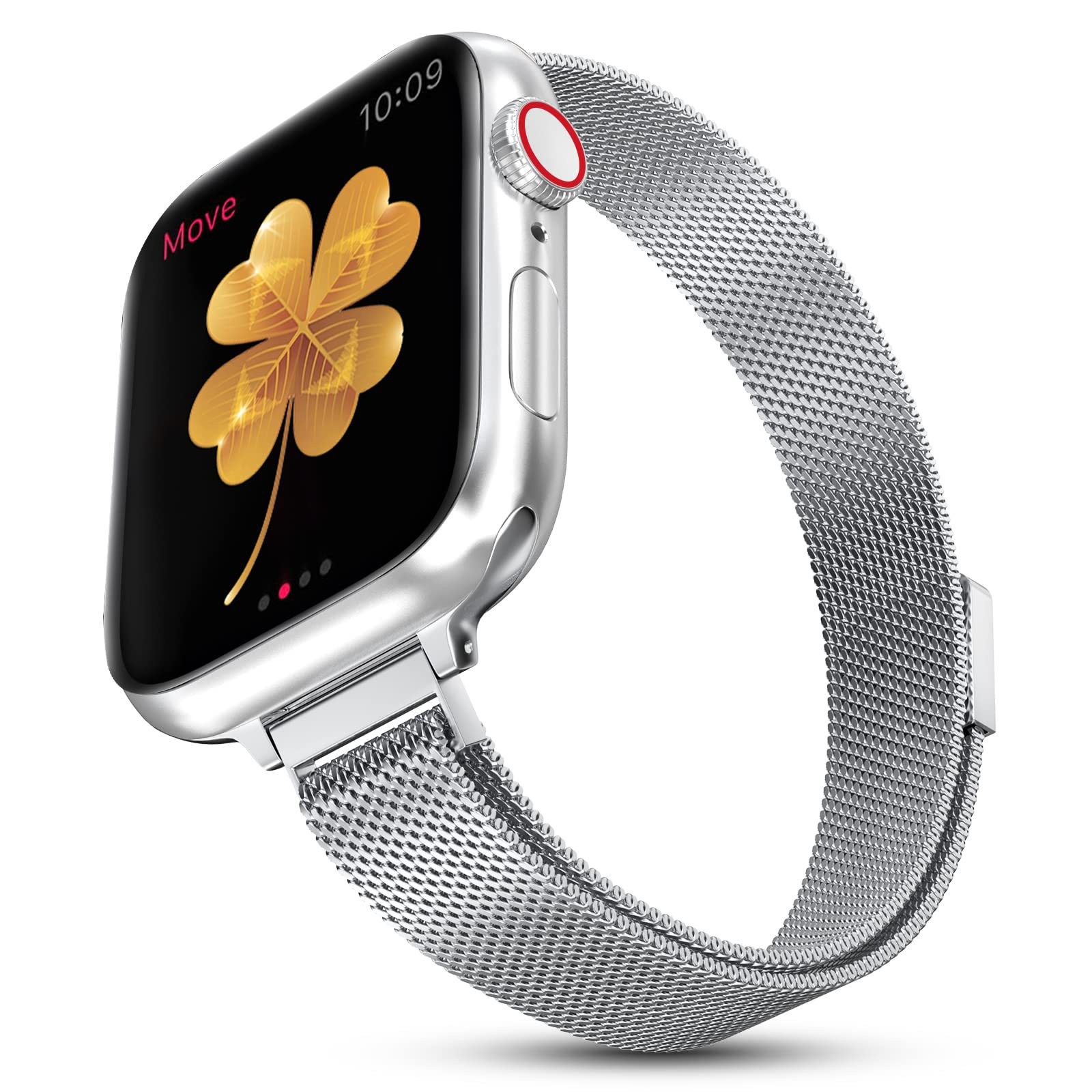 Milan Stainless Steel Mesh Strap Small Waist Magnetic Strap