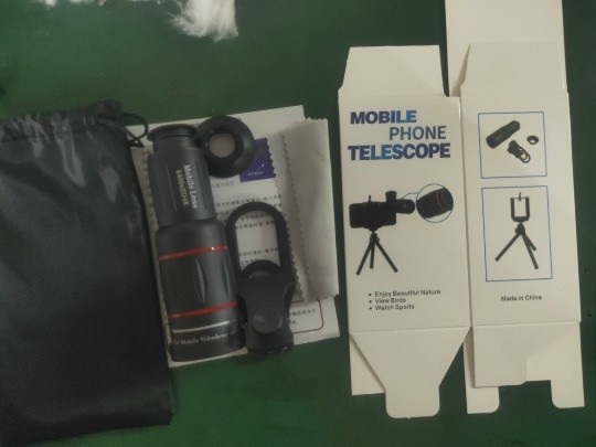 Mobile Phone Long-focus Telephoto Lens Bracket Set