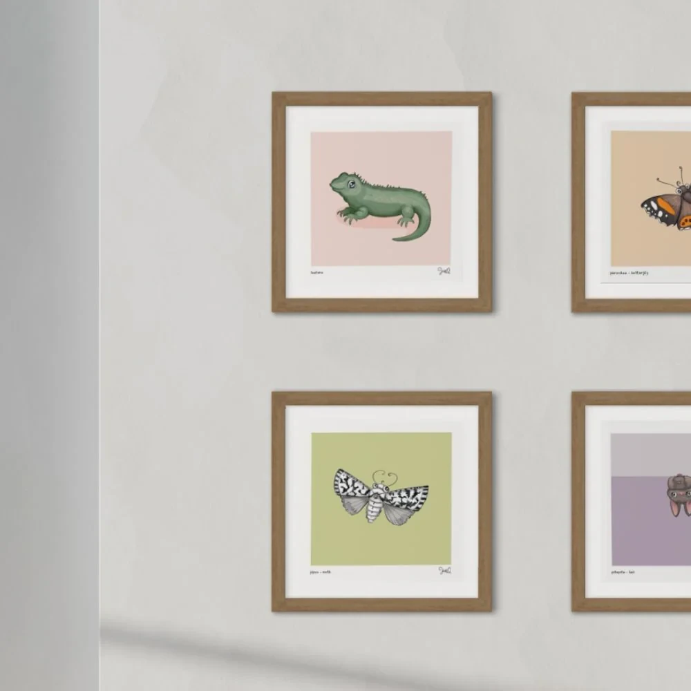 Print - Tuatara