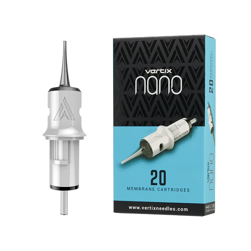 Vertix Nano Membrane Cartridge Needles  Box of 20