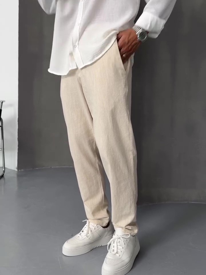 Beige Pants