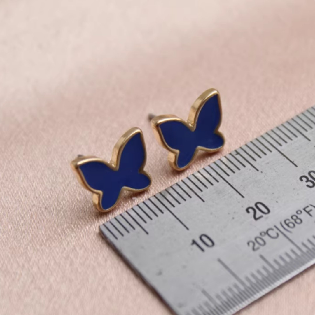 Earrings Inlaid With Rhinestones For Daily Use