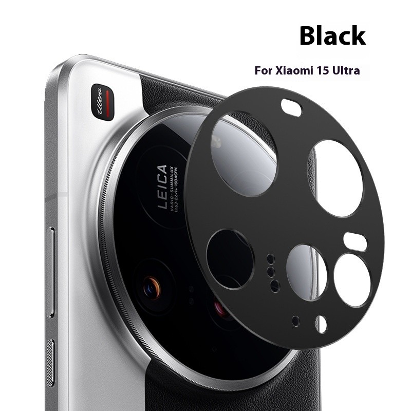 Suitable For Xiaomi 15Ultra Two-color Lens Protector Mirror Frosted Drop-resistant