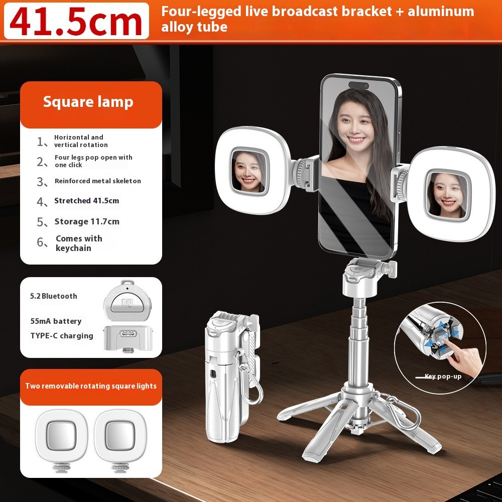 P15 Handheld Stabilizer Bluetooth Remote Control Mobile Phone Bracket Camera Aid