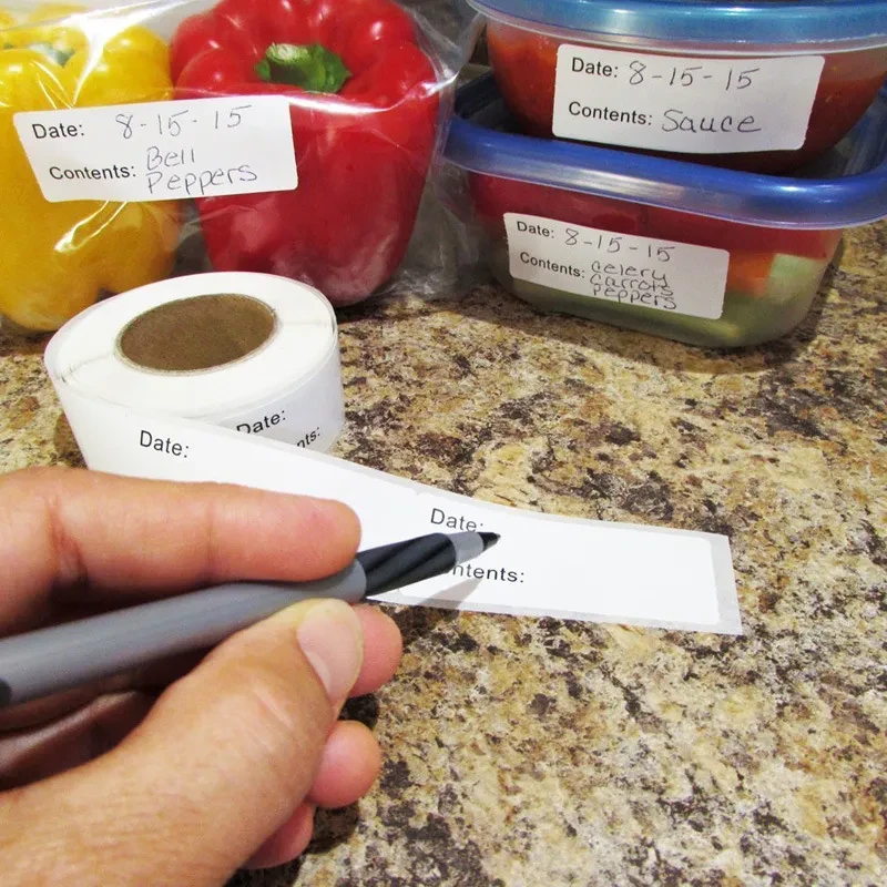 Freezer Labels That Stick