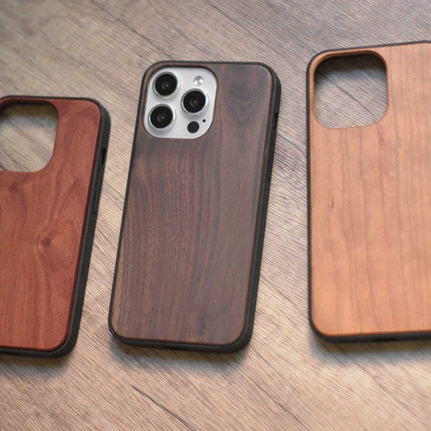 Solid Wood Shell Light Phone Case