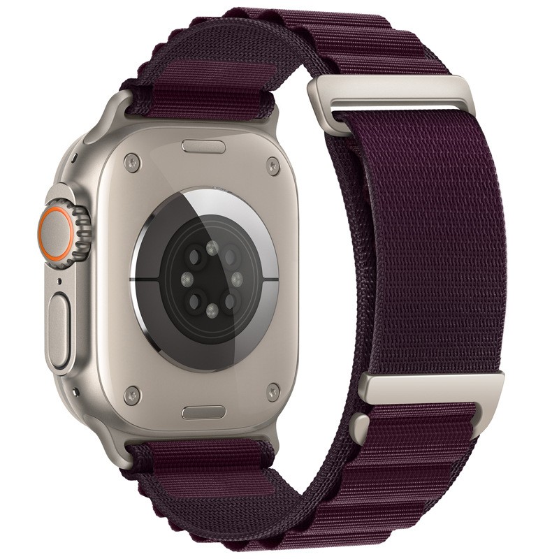 C Buckle Two Sections Mountain Change Loop Nylon Watchband